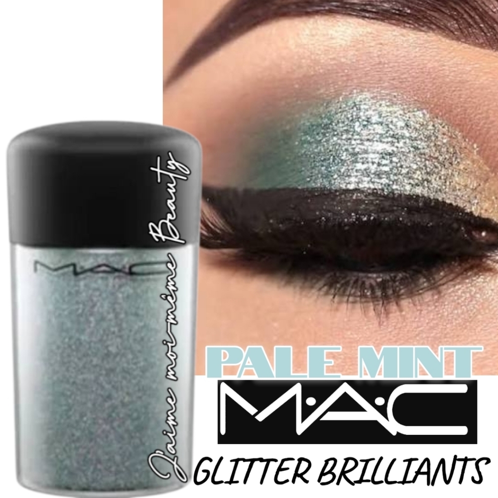 MAC 3D PALE MINT Glitter Brilliants Extreme Sparkle Eyeshadow